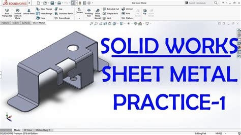 metal sheet models|sheet metal design solidworks.